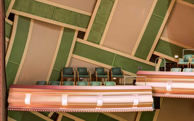 Suite seats in the Silva Concert Hall