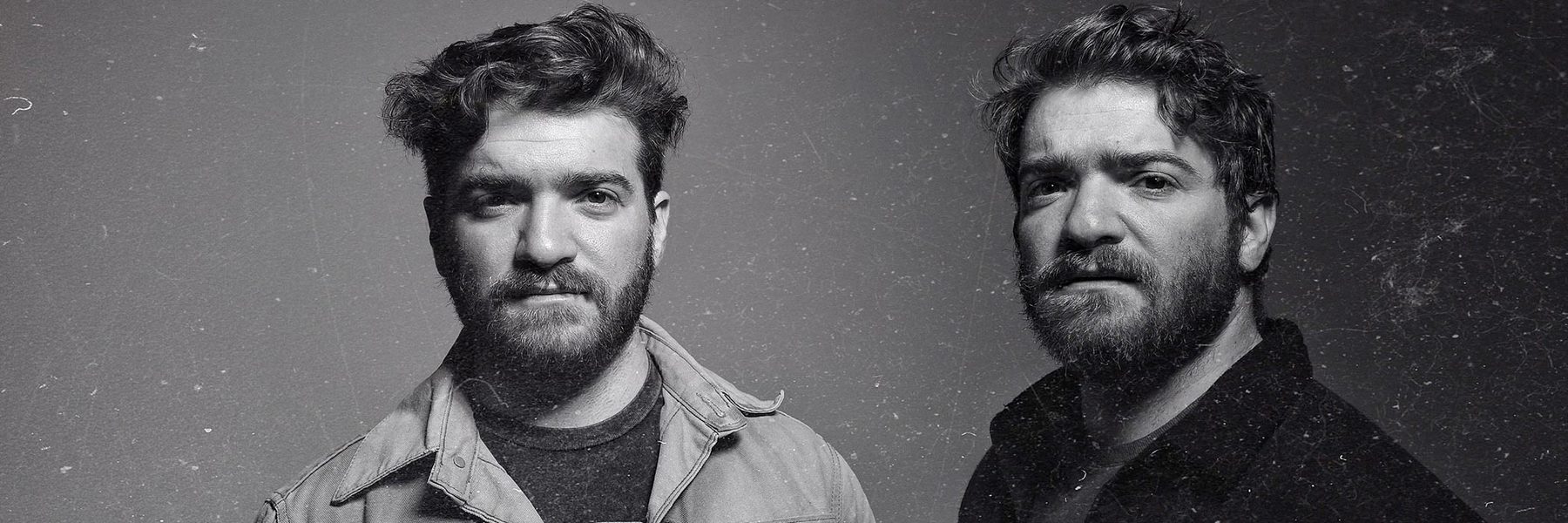 Black and white image of the Brother Brothers