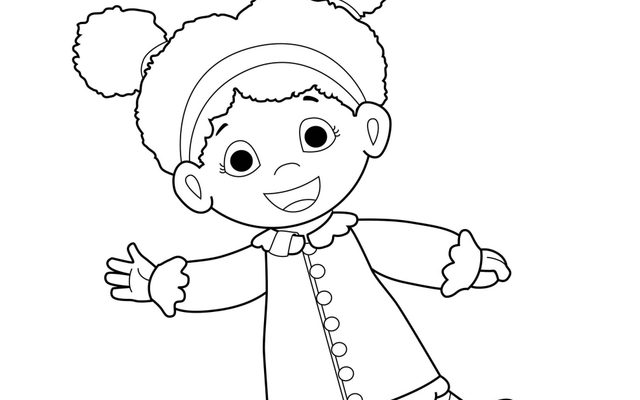Elaina Coloring Page from Daniel Tiger