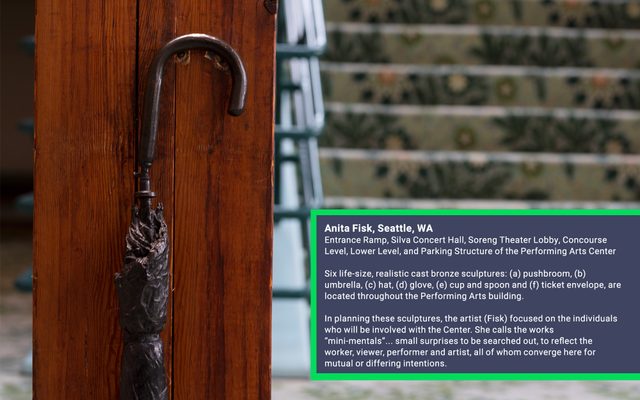 Life-size, realistic bronze sculptures Hult Center