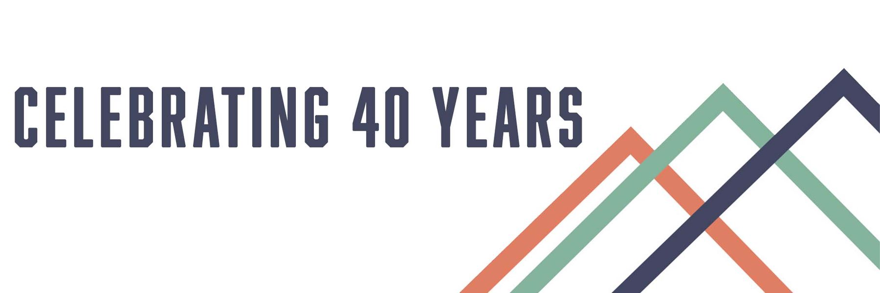 Hult Center 40th anniversary logo