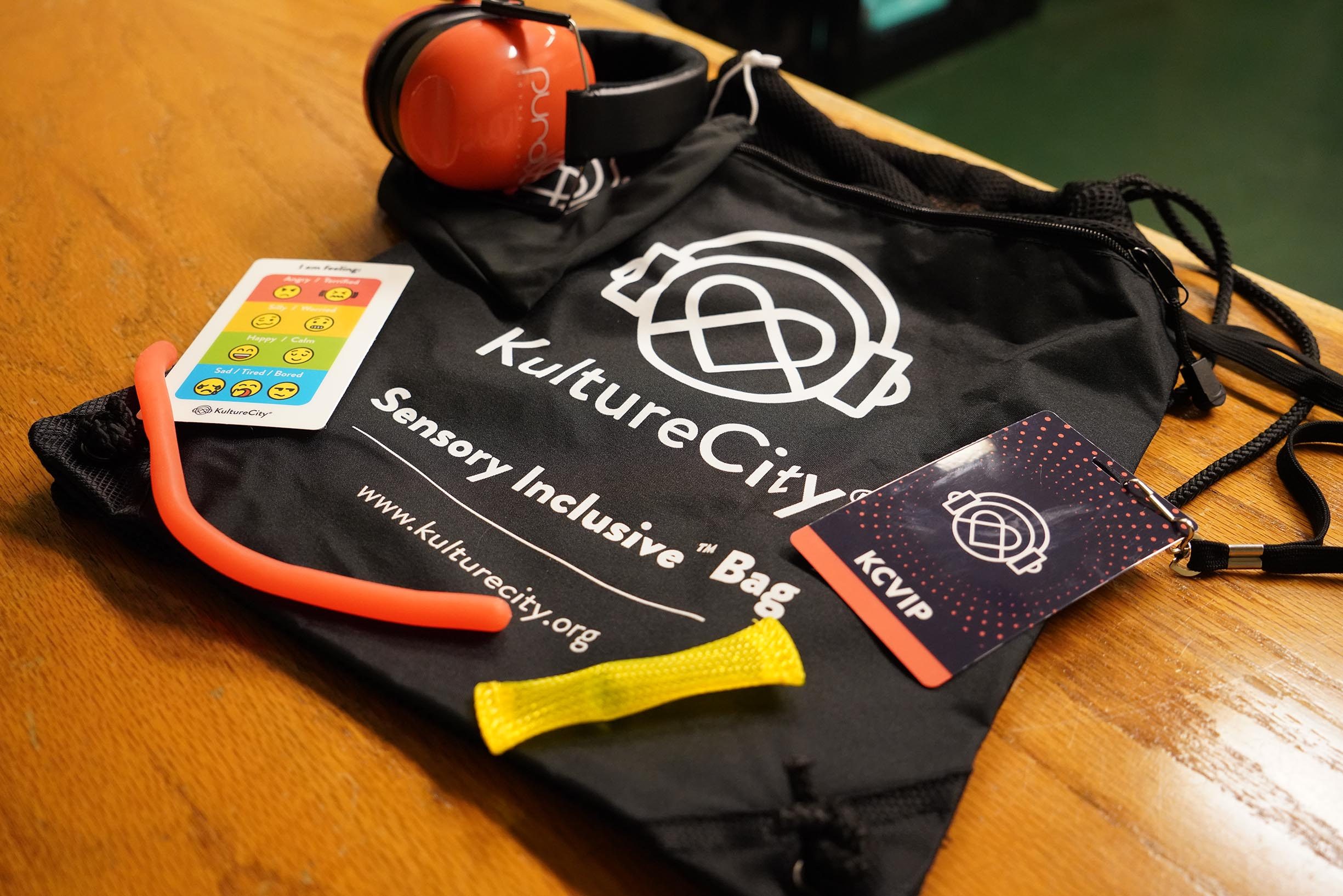 Goodie bag for sensory inclusive