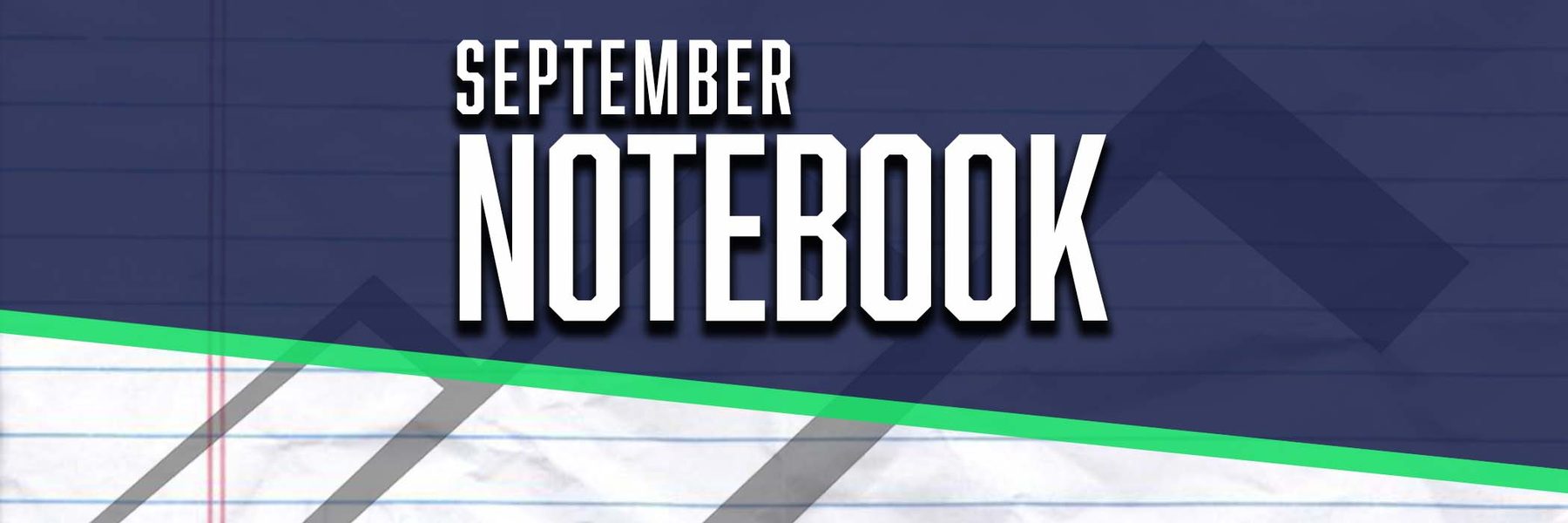 September Notebook Header