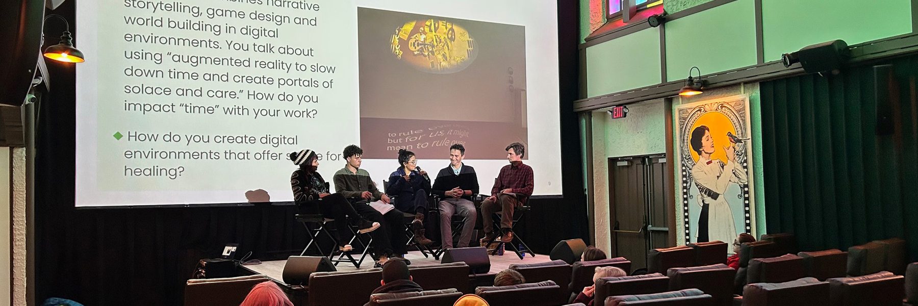 Live Recording of Community Conversation Inspired by Back to the Future