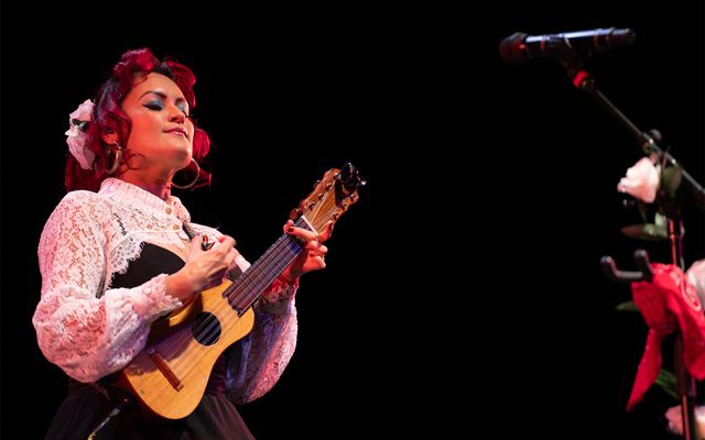 Denise Carlos of Las Cafeteras