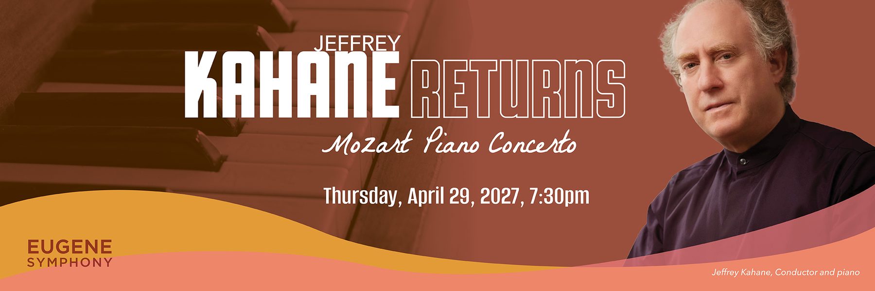 Jeffrey Kahane Returns: Mozart Piano Concerto